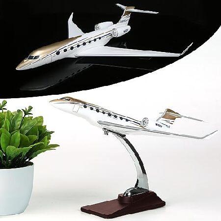 YQNUCO G650 G650 1/100スケールモデル 航空機 ガルフストリーム G650 シミ...