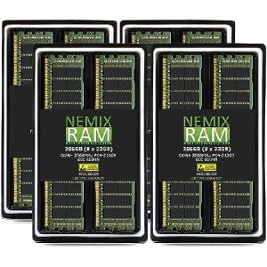NEMIX RAM 256GB (8X32GB) DDR4 2666MHZ PC4-21300 ECC RDIMM 2Rx8 1.2V 登録サーバーメモリ