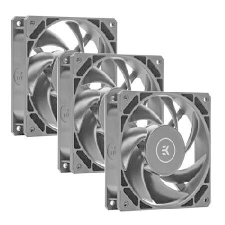 EKWB EK-Loop FPT 120mm ファン 550-2300RPM ブラック 3個パック
