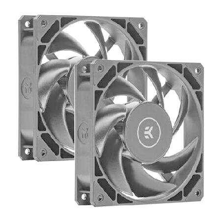 EKWB EK-Loop FPT 140mm ファン 600-2200RPM ブラック 2個パック