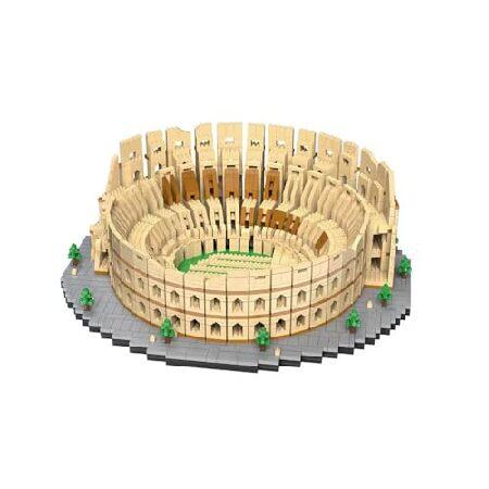 Euro Constrution ローマコロッセオ マイクロ ミニ ビルディング ブロック 大人 子...