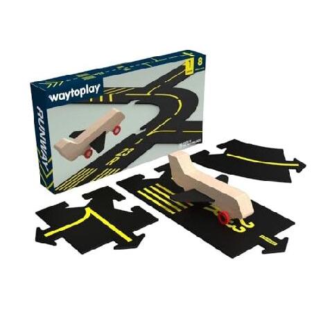 Waytoplay - Runway - Airport Play Set - Wooden Aer...