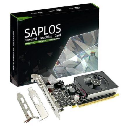 SAPLOS GT 730 4GB グラフィックスカード、HDMI2枚、DisplayPort、VG...