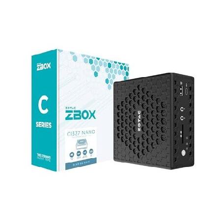 ZOTAC ZBOX CI337 nano Fanless Silent Mini PC Intel...