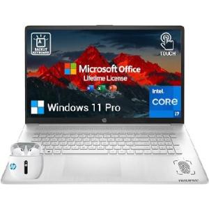 HP 17 Touchscreen Laptop Computer, 17.3