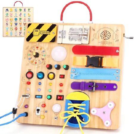 Hoarosall 23 in 1 Busy Board Montessori Toys for T...