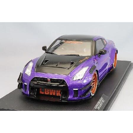 ソリド 1/18 LB-WORKS 日産 GT-R (R35) 2022 パープル