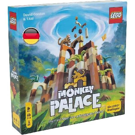 Asmodees - Monkey Palace: A Lego Board Game - Ston...