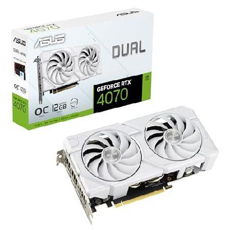 エイスース ASUS Dual GeForce RTX(TM) 4070 EVO ホワイト OCエデ...