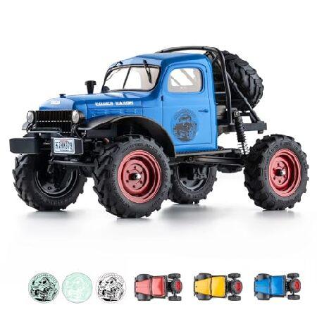 FCX24 RCクローラー 1/24 リモコンカー パワーワゴン 4WD RCクローラー 2速シフト...