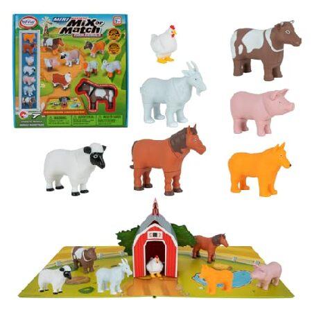 POPULAR PLAYTHINGS Mini Mix or Match Farm Animals,...