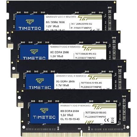 Timetec 32GB KIT(4x8GB) DDR4 2666MHz (DDR4-2666) P...