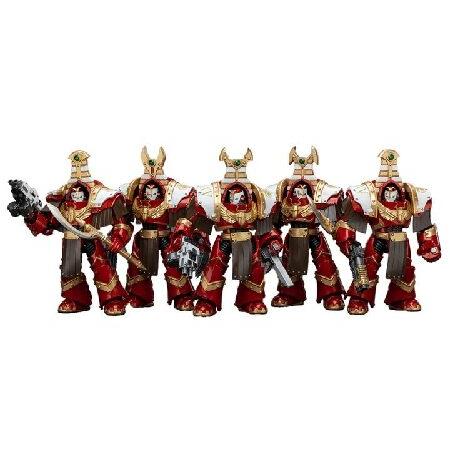 JOYTOY ウォーハンマー 30K 1/18 アクションフィギュア ホルス 異端 千の息子 5ピー...