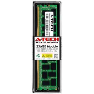 エーテック A-Tech 256GB RAM 交換用 Hynix HMAT14JXSLB | DDR4 3200MHz PC4-25600L ECC LRDIMM 2S4Rx4 (8Rx4 3DS/TSV) 1.2V 288ピン 負荷低減サーバーメモリモ