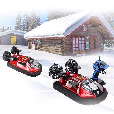 Ssccgym リモートコントロール ボート ホバークラフト 14歳以上 男の子 初心者向け RC水...