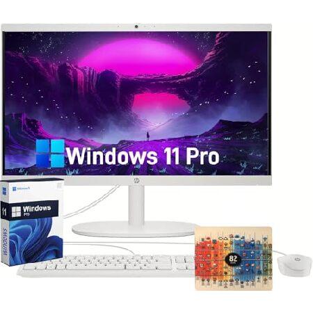 HP All in One Desktop Computer PC, 21.5" FHD Displ...