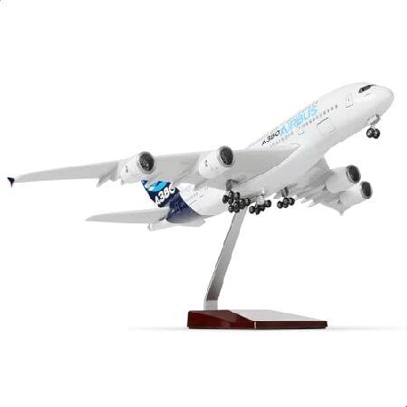 QIYUMOKE 1/200 Scale A380 Prototype Diecast Airpla...