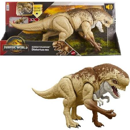 Mattel Jurassic World Rebirth Distortus Rex Rumble...