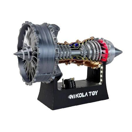 NikolaToy TR900 Turbofan Engine Model Kit - 1:20 S...