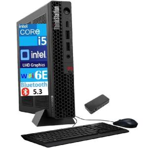 レノボ Lenovo ThinkStation P3 Tiny Workstation Mini Desktop (Intel i5-13500, Intel UHD 770 Shared, 16GB DDR5, 8TB PCIe SSD, WiFi 6E, Bluetooth 5.3, 23
