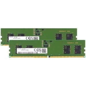 Samsung 16GB (2x8GB) DDR5 5600MHz PC5-44800 CL46 UDIMM 1Rx16 Single Rank 1.1V Non-ECC DIMM 288-Pin Desktop Computer RAM Memory