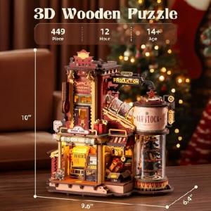 ROBOTIME 3D木製パズル 大人用 ファ...の詳細画像4