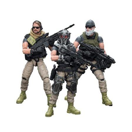 Pipigirl JOYTOY 1/18 兵士アクションフィギュア、サック傭兵アクションフィギュアモ...