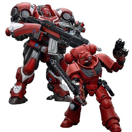 JOYTOY 1/18 Warhammer 40K Mecha Action Figure Bloo...