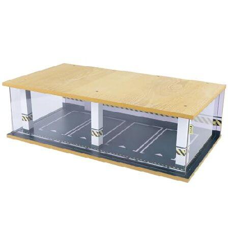 1/24 Scale Die-cast Car Garage Display Case with C...