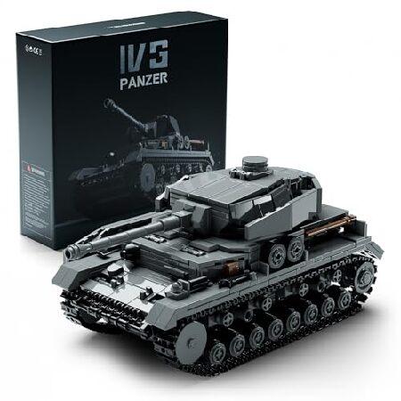 Nifeliz Panzer IV G ミリタリー タンク 組み立てセット 大人用 WW2 コレクテ...