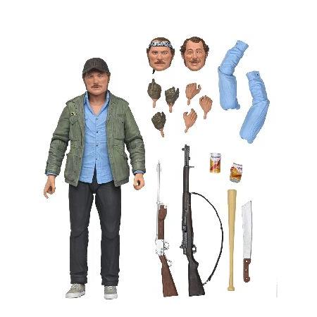 ジョーズ:アルティメットサムクイント50周年記念アクションフィギュア-NECA