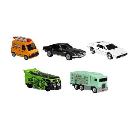 Box of 10 Pop Culture Entertainment Car Assortment...