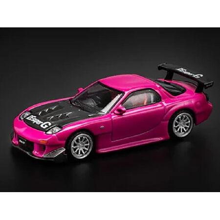 RX-7 Widebody RHD (Right Hand Drive) Pink with Car...