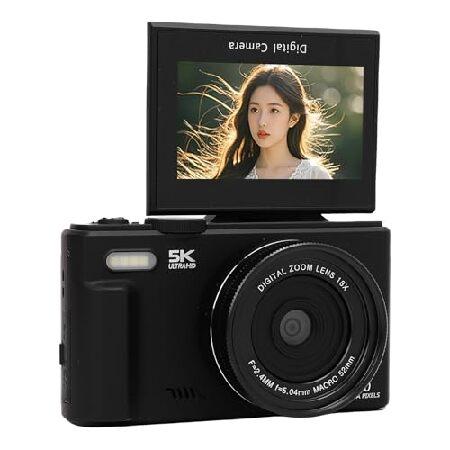 5K Digital Camera for Photography, 32GB Storage Wi...