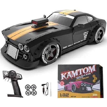 captainrc ラジコン ドリフトカー 1/32スケール 高速 4WD ミニ電動リモコンカー 3...