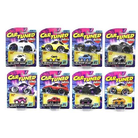 ダイキャストモデルカー 2025 CarTuned 1:64 シリーズ 2 JDM チューナー アソ...