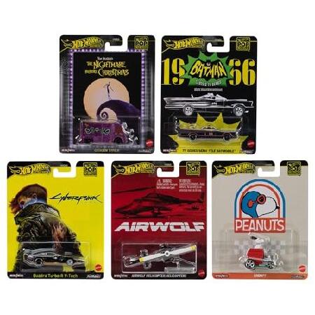 1:64スケール ダイキャストモデルカー ホットウィール プレミアム 2025 ポップカルチャー M...