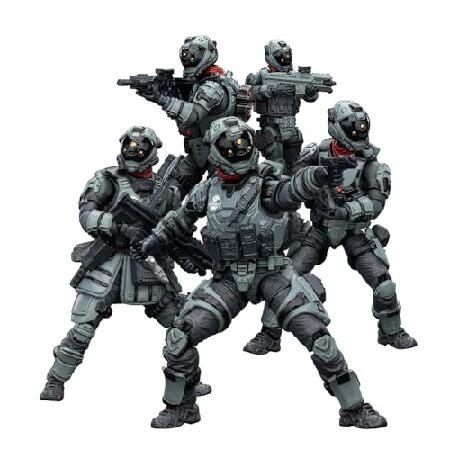 JOYTOY 1/25 アクションフィギュア アーミーコレクション 兵士モデルトイ ダークソース U...