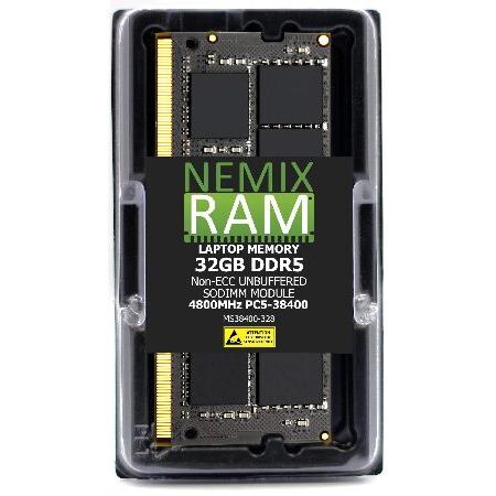 32GB DDR5 4800MHz PC5-38400 2Rx8 1.1V CL40 262ピン ノ...