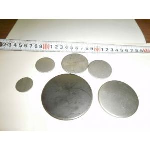 鉄 円板 平丸板 丸パイプメクラ蓋用(酸洗)打抜き材の詳細画像4