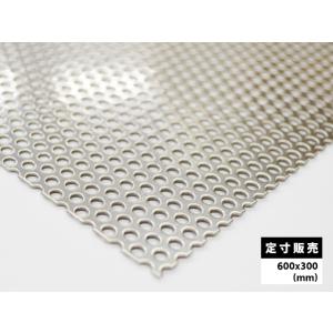 ◇ステンレスパンチングメタル SUS304 各品形状の(300x200mm)定