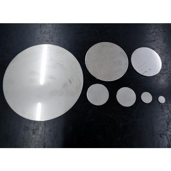 ステンレス(SUS304)　２B未研磨 円板 平丸板 打抜き材