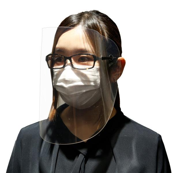 飛沫防止フェイスシールド（10枚セット）