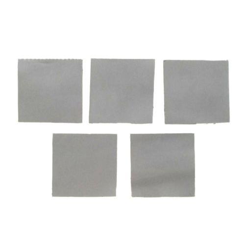 熱伝導シリコンシート （5枚セット） 30mm×30mm 厚さ2mm GPU周辺デバイスの放熱用に ...