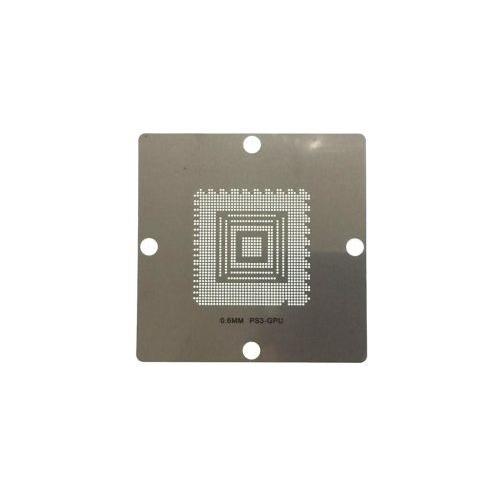 PS3 GPU用 80mm*80mm ステンシル・テンプレート バルク品