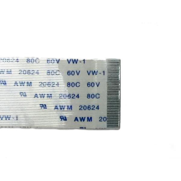 フラットケーブル 40ピン・コネクタ用 同方向 長さ22cm 幅20mm 0.5mmピッチ 断線フラ...