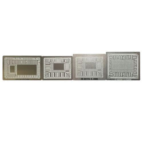 直接加熱対応ステンシル・テンプレート ノートPC CPU 4種類セット バルク品