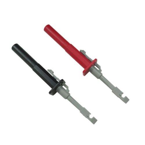 [Cleqee] 先端交換式用 ケーブル貫通針プローブヘッド 4mm径コネクタ対応 様々なテスターに...