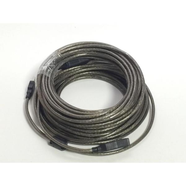 USB2.0 延長ケーブル 長さ20m Type Aコネクタ オス/メス
