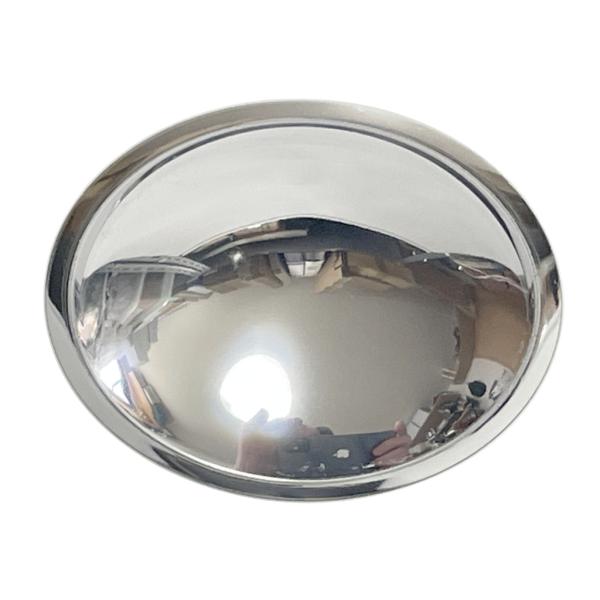 【難あり】スピーカー ダストキャップ　センターキャップ 直径35mm ポリスチレン 鏡面 シルバー ...